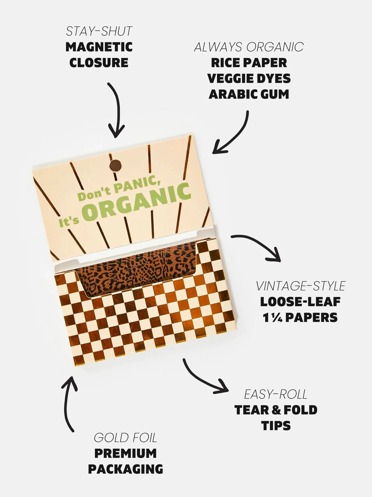 Leopard Print Rolling Papers